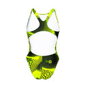 Costume intero bambina da allenamento Pinup 444PF - Strass