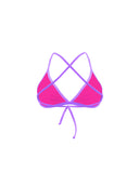 Top bikini donna da allenamento BONDI 005BF - Viola