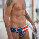 Slip da nuoto uomo da allenamento H2Otto 367H - Starskull