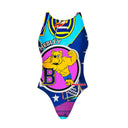 Costume intero bambina da allenamento Pinup 497P - Medley