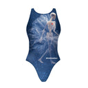 Costume intero bambina da allenamento Pinup 528P - Ballerina