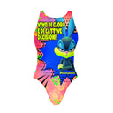 Costume intero bambina da allenamento Pinup 538PF - Bunny