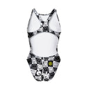 Costume intero donna da allenamento Pinup 541P - Fumetto