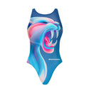 Costume intero donna da allenamento PINUP 551PF - Puma, dettaglio del modello