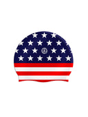 Cuffia silicone - Stelle Strisce