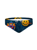 Slip da nuoto uomo da allenamento H2OTTO 452H - Smile, vista frontale - BONESWIMMER