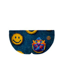 Slip da nuoto uomo da allenamento H2OTTO 452H - Smile, vista posteriore - BONESWIMMER