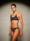 Bikini donna da allenamento Maui 172MF - Skull tribe, vista frontale