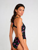 Damski kostium treningowy PINUP 561PF - Wiśnie