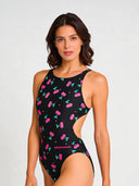 Damski kostium treningowy PINUP 561PF - Wiśnie