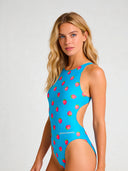 Damski kostium treningowy PINUP 563PF - Maliny