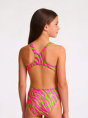 Dziewczęcy kostium treningowy PINUP 564PF - Kwasowe paski