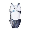 Costume intero bambina da allenamento PINUP 522P - Raku, vista posteriore