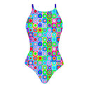 Damski kostium treningowy IBIZA 247IF - Pop squares