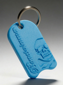 Portachiavi BONESWIMMER 3D - Tavoletta Azzurro Chiaro