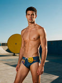 Slip da nuoto uomo da allenamento H2OTTO 452H - Smile