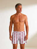 Boxer mare uomo Samoa N032SM - Fiore, dettaglio indossato