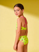 Bikini bambina da mare Waikiki L034WAF - Ciliegie, vista frontale