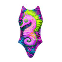 Costume intero bambina da allenamento PINUP 472PF - Charming — costume intero da nuoto, BONESWIMMER Made in Italy