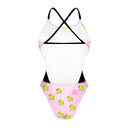 Costume intero donna da mare Alte L026AF - Paperotte, vista posteriore